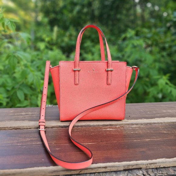 kate spade Handbags - Kate Spade New York Saffiano leather Handbag Crossbody Bag Satchel, Pre-owned